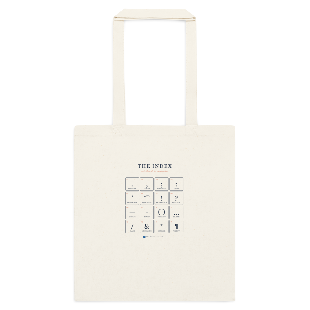 Design shown on a tote bag