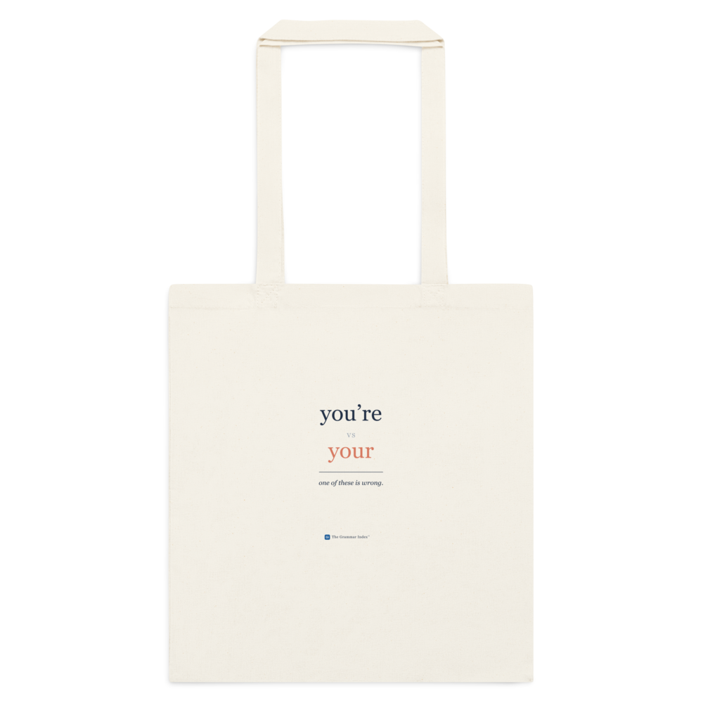 Design shown on a tote bag