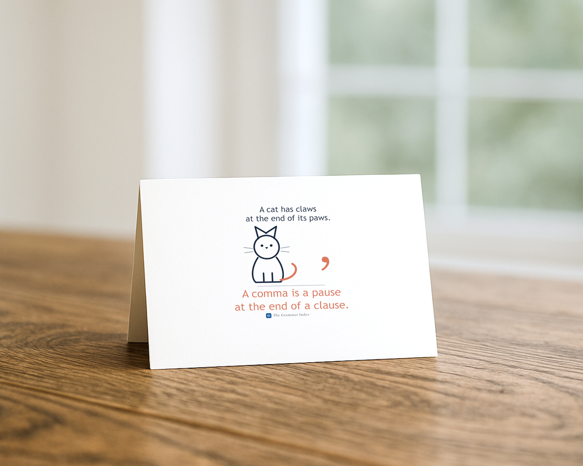 Design shown on a greeting card