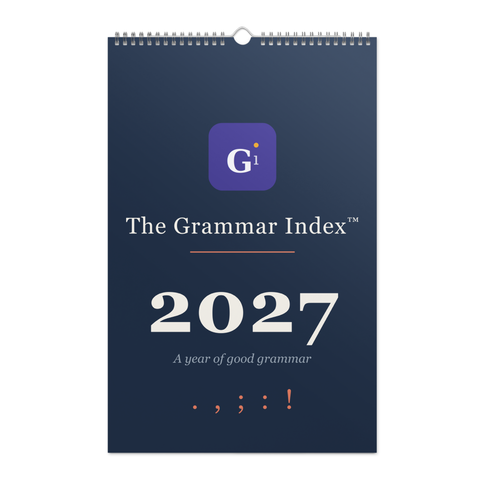 Branded wall calendar